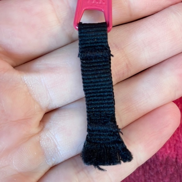 Columbia Fleece Vest SZ M Pink Flannel Full Zip Soft and Warm Women - Picture 9 of 14